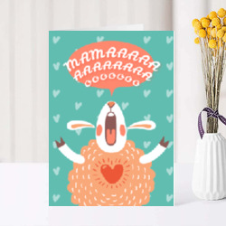Artfia | Sell Custom Design MAMAAAAA!! | exhibitor|cartoon|card|cute|holiday|celebration|design|greeting|happy|flower|decoration|art|love|bunny|fun|frame|pattern|clip art|birthday|decorative