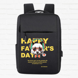 Artfia | Sell Custom Design happy father's day backpack