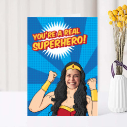 Artfia | Sell Custom Design You're a Real Hero! | people|art|fashion|cartoon|person|fun|silhouette|dance|women|sexy|party|man|design|happy|model|spread|lady|hair|style|adult