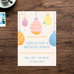Artfia | Sell Custom Design Birthday Party