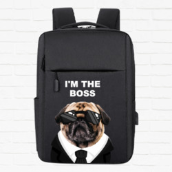 Artfia | Sell Custom Design I'm The Boss Pug