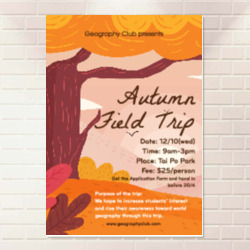 Artfia | Sell Custom Design Field Trip | design|card|pattern|art|floral|retro|template|silhouette|grunge|banner|text|creative|vintage|menu|frame|element|holiday|style|wallpaper|cartoon