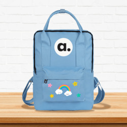 Artfia | Sell Custom Design Cute Rainbow Kids Backpack