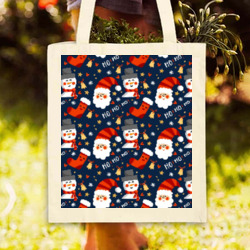 Artfia | Sell Custom Design Funny Christmas Pattern Tote Bag