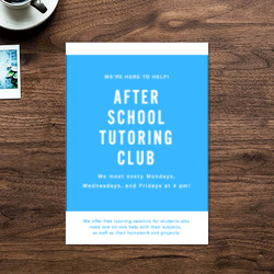 Artfia | Sell Custom Design After School Tutoring Club