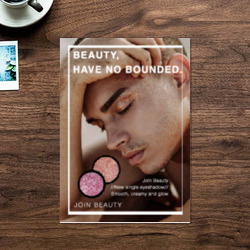 Artfia | Sell Custom Design Beauty Man | face|portrait|adult|attractive|pretty|person|model|people|book|eyes|slick|lady|hair|skin|sexy|looking|product|cute|close|head