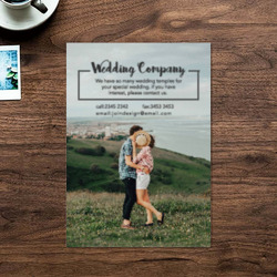 Artfia | Sell Custom Design Wedding Company | billboard|grass|outdoor|person|structure|signboard|summer|man|people|outdoors|adult|sky|male|field|park|newspaper|leisure|lifestyle|happiness|outside