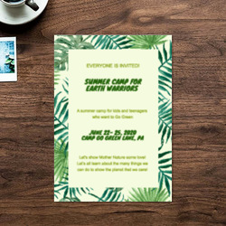 Artfia | Sell Custom Design Summer Camp | paper|envelope|vintage|old|texture|note|board|insulating material|grunge|blank|message|empty|retro|aged|container|page|building material|text|antique|packet