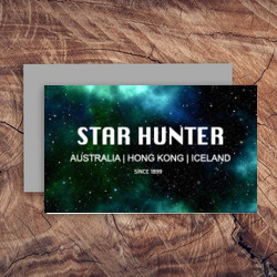 Artfia | Sell Custom Design Star Hunter | billboard|signboard|structure|grunge|vintage|texture|old|sign|wall|frame|paper|antique|dirty|board|packet|blackboard|chalkboard