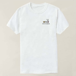 Artfia | Sell Custom Design T-Shirt - cute stop to smoke | sleeve|shirt|jersey|garment|clothing|clothes|person|fashion|adult|doctor|medical|casual|people|professional|t shirt|happy|stethoscope|man|portrait|smile