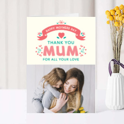 Artfia | Sell Custom Design Pinky Floral Mother's Day Card | pretty|happy|people|attractive|smiling|person|portrait|cheerful|smile|adult|holding|face|cute|happiness|businesswoman|looking|lady|laptop|computer|casual