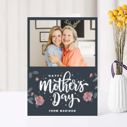 Artfia | Sell Custom Design Mother's Day Card - Eternal Rose | person|people|adult|happy|attractive|smiling|smile|holding|pretty|office|portrait|lady|looking|laptop|man|computer|business|professional|male|home