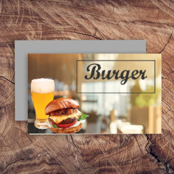 Artfia | Sell Custom Design Burger | packet|container|package|paper|old|grunge|rubbish|texture|board|message|card|dirty|frame|tea|holiday|device|brown|aged