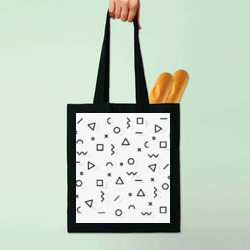 Artfia | Sell Custom Design Memphis Pattern Tote Bag
