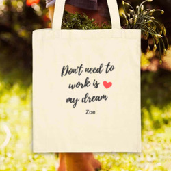 Artfia | Sell Custom Design typo tote bag