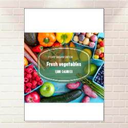 Artfia | Sell Custom Design Fresh Vegetables | cereal|frame|food|breakfast food|card|art|design|decoration|holly|holiday|colorful|fruit|diet|celebration|decorative|symbol|border|color|pattern|nutrition