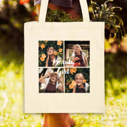 Artfia | Sell Custom Design four pictures tote bag
