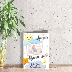 Artfia | Sell Custom Design Birthday new born baby