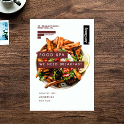 Artfia | Sell Custom Design Food Spa | food|menu|fare|meal|restaurant|dinner|money|cereal|lunch|plate|cuisine|packet|slick|meat|cheese|tasty|delicious|tomato|vegetables|sauce