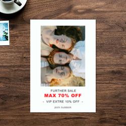 Artfia | Sell Custom Design Sale Flyer | insulating material|building material|paper|envelope|money|currency|container|cash|bank|business|note|banking|finance|vintage|old|letter|bill|dollar|retro|message