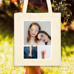 Artfia | Sell Custom Design Three pictures tote bag
