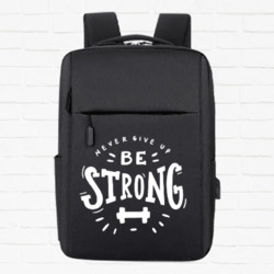 Artfia | Sell Custom Design Be strong Backpack