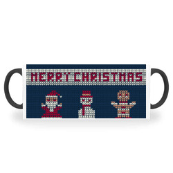Artfia | Sell Custom Design Merry Christmas Knit Magic Mug | merry,christmas,xmas,mug