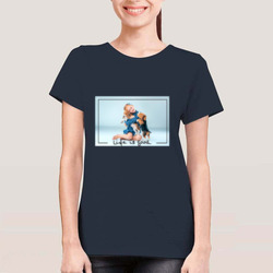 Artfia | Sell Custom Design Dog and Girl