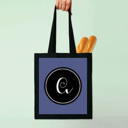 Artfia | Sell Custom Design Initial Tote Bag