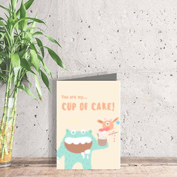 Artfia | Sell Custom Design Monster Cake | old|grunge|texture|wall|vintage|antique|graffito|aged|paper|decoration|ancient|material|dirty|wallpaper|damaged|retro|parchment|stucco|textured|rough