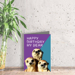 Artfia | Sell Custom Design My Dear | dog|canine|pug|domestic animal|pet|terrier|cute|hunting dog|aged|texture|wall|grunge|soft-coated wheaten terrier|puppy|bulldog|paper|old|brown|summer|vintage