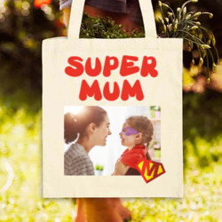 Artfia | Sell Custom Design Supermum Tote Bag
